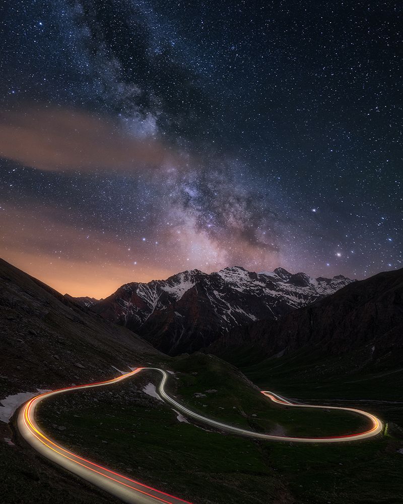 Road to the stars art print by Mattia Bertaina for $57.95 CAD