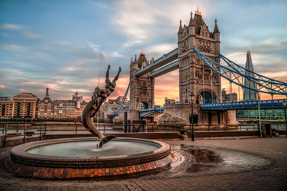 The Tower Bridge art print by Nader El Assy for $57.95 CAD