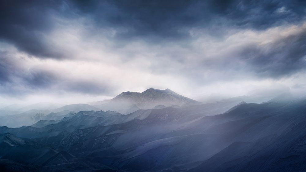 Blue art print by Rudi Gunawan for $57.95 CAD