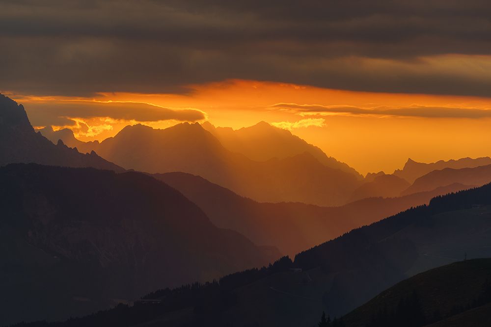Sunrise in Tirol art print by Patrick Aurednik for $57.95 CAD