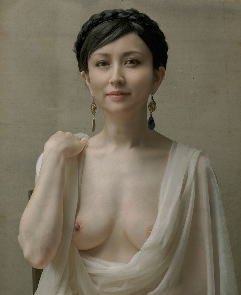 Portrait of a young lady art print by Fuyuki Hattori for $57.95 CAD