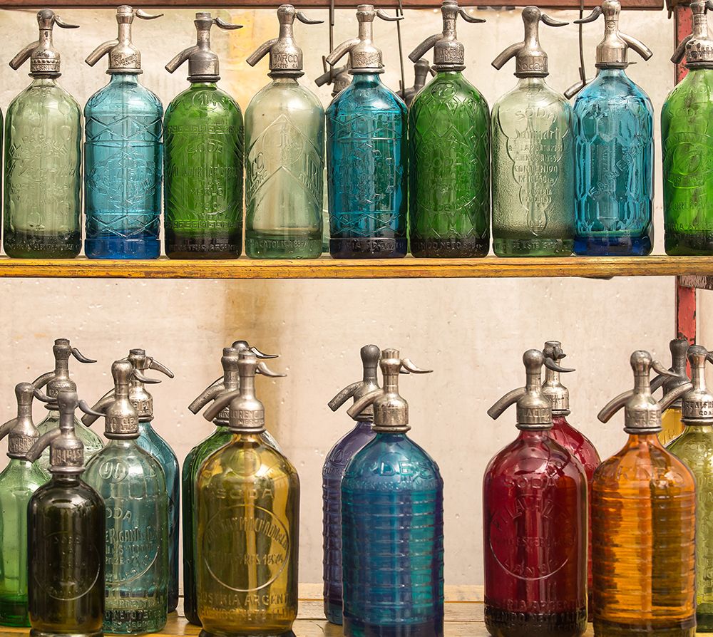 Seltzer Bottles art print by Ugur Erkmen for $57.95 CAD