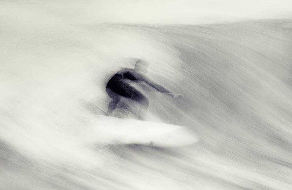 Surfing Impressions art print by Swapnil for $57.95 CAD