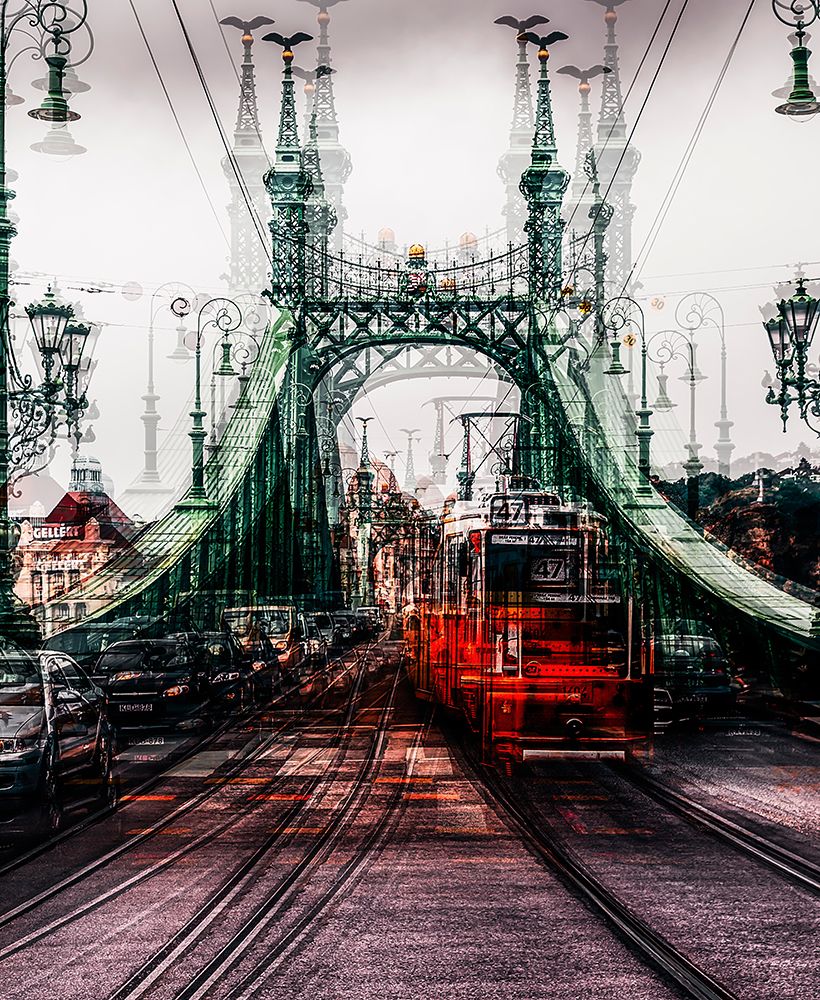 On The Tram art print by Carmine Chiriaco for $57.95 CAD