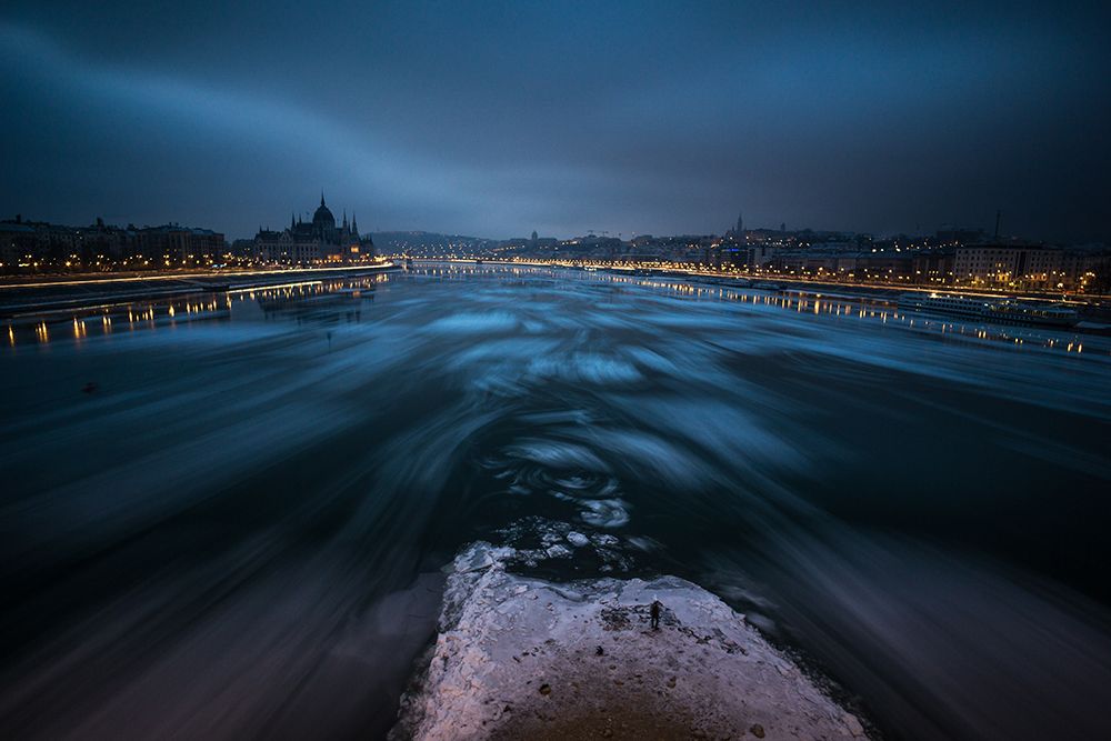 Winter morning in Budapest art print by Balazs Lukacsi for $57.95 CAD