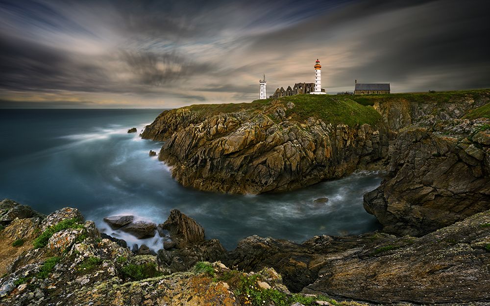 Pointe Saint-Mathieu... art print by Krzysztof Browko for $57.95 CAD