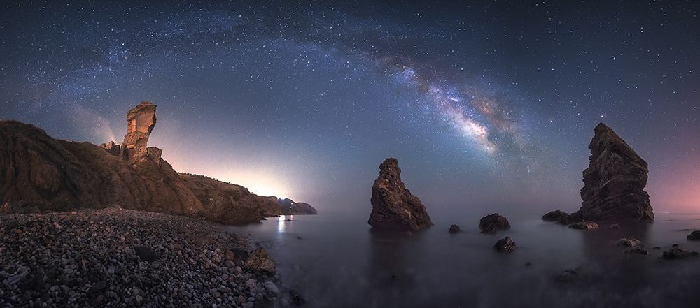 Sea of galaxies art print by Juan Facal Photography for $57.95 CAD
