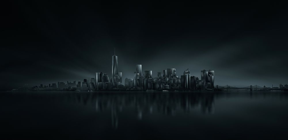 New York Skyline art print by Miguel Angel Martin for $57.95 CAD