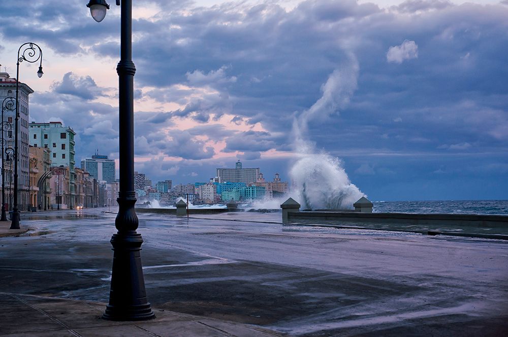 Stormy Malecon art print by Mike Kreiten for $57.95 CAD