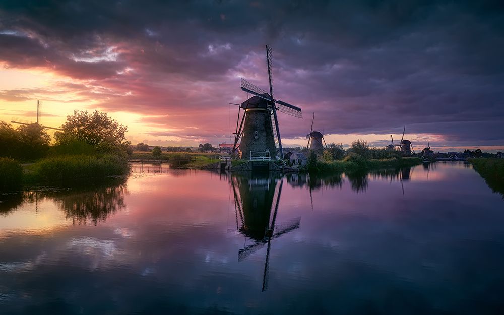 Kinderdijk art print by Jesus M. Garcia for $57.95 CAD