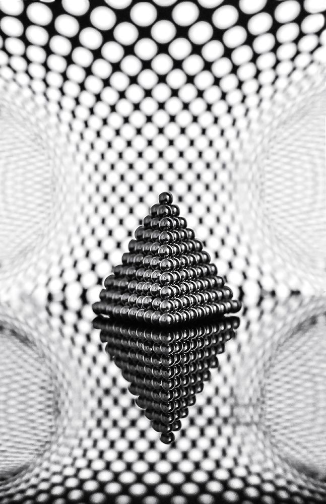 Abstract geometry art print by Ivelina Blagoeva for $57.95 CAD