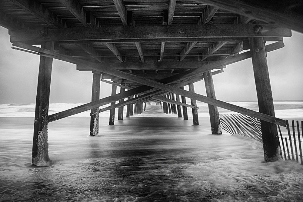 Oceanana Pier art print by Errick Cameron for $57.95 CAD