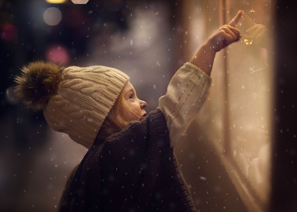 Christmas Shopping art print by Annie Whitehead for $57.95 CAD