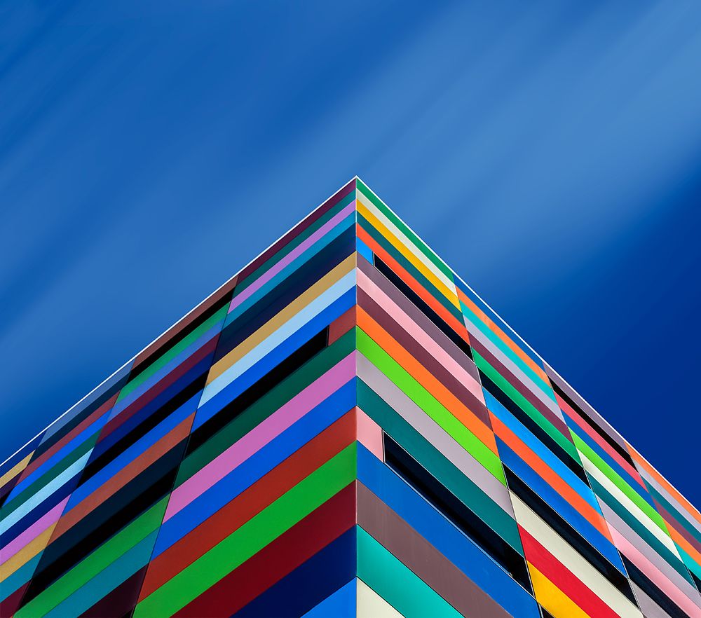 Color Pyramid art print by Alfonso Novillo for $57.95 CAD