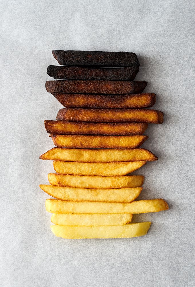 Potato Gradient art print by Aleksandrova Karina for $57.95 CAD