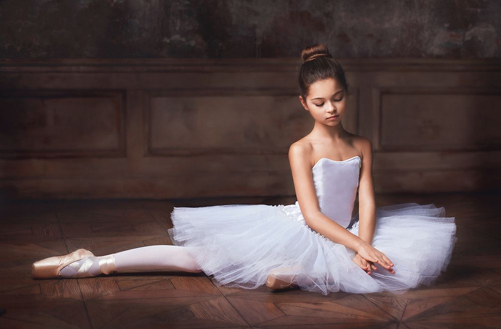 Little ballerina(3) art print by Alina Lankina for $57.95 CAD