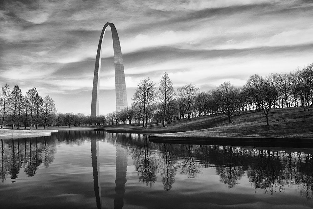 St Louis Arch art print by Errick Cameron for $57.95 CAD