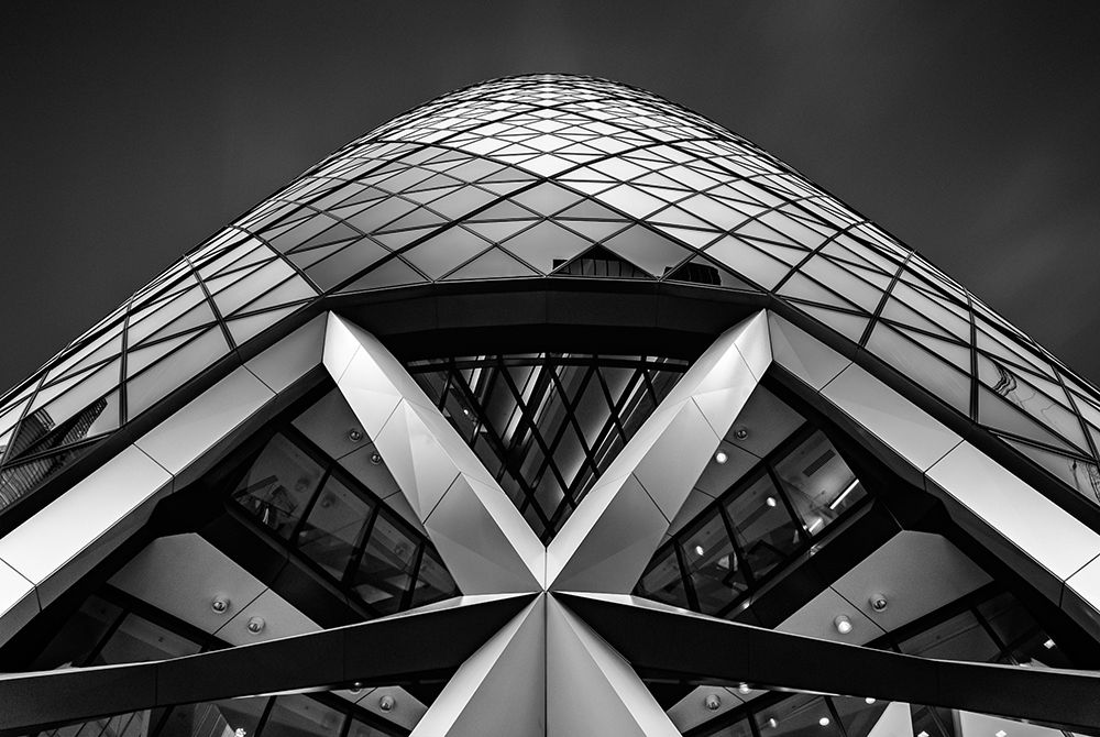 Zigzag (The  Gherkin) art print by Ahmed Thabet for $57.95 CAD