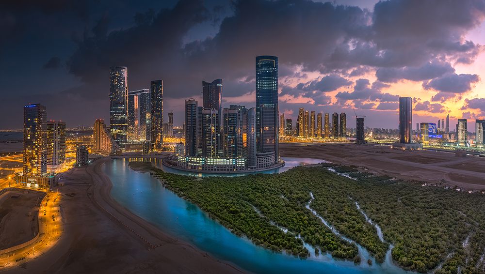 Al Reem Mangroves art print by Khalid Al Hammadi for $57.95 CAD