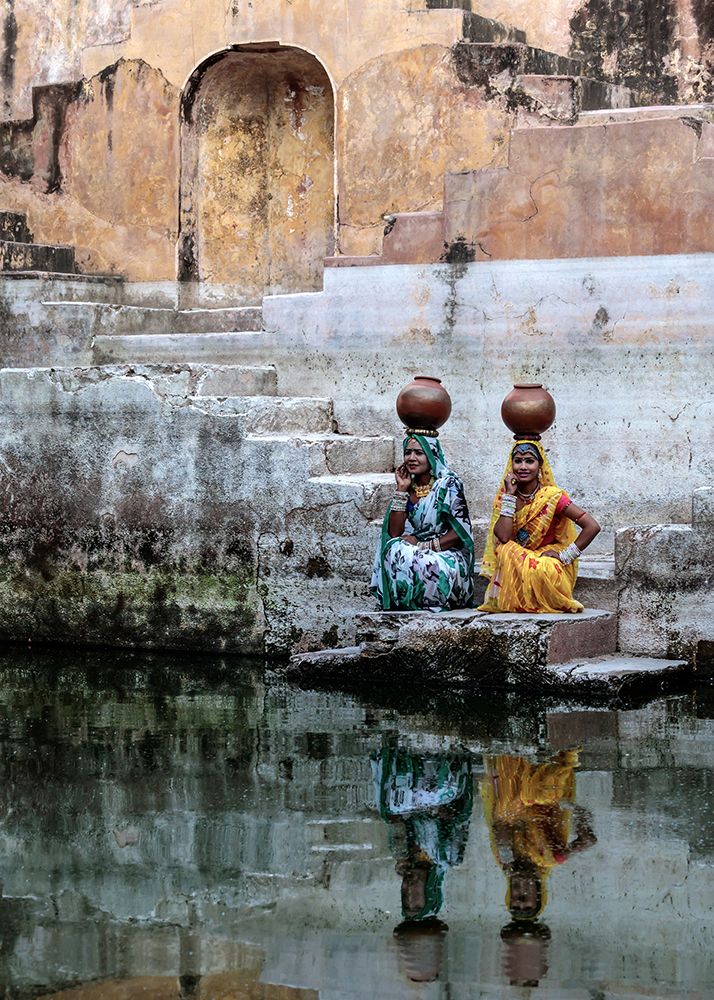 Stepwell Reflections art print by Susan Moss for $57.95 CAD