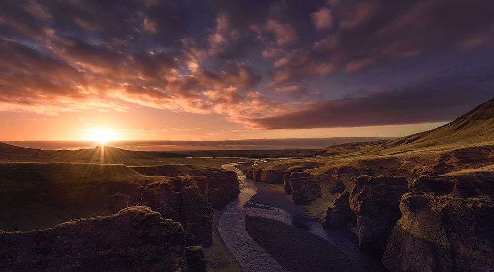 The Canyon art print by Javier de la for $57.95 CAD