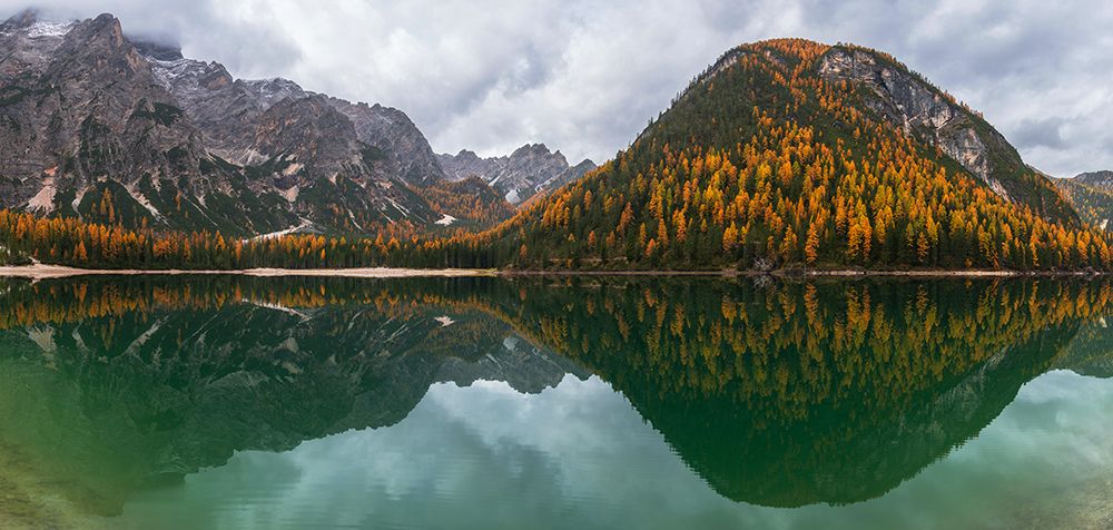 Lake Braies art print by Ales Krivec for $57.95 CAD