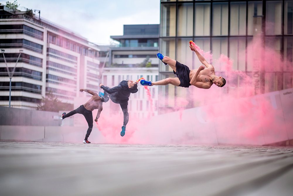 Tricking with Ahmed Chouikhi art print by Tristan Shu for $57.95 CAD
