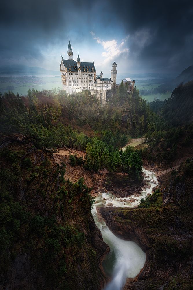 Neuschwanstein. art print by Juan de Pablo for $57.95 CAD