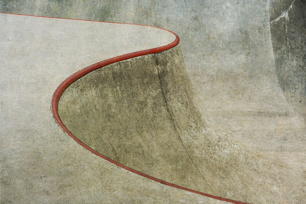 The Red Curve art print by Greetje Van Son for $57.95 CAD