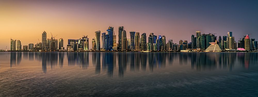 Doha reflections art print by Antoni Figueras for $57.95 CAD