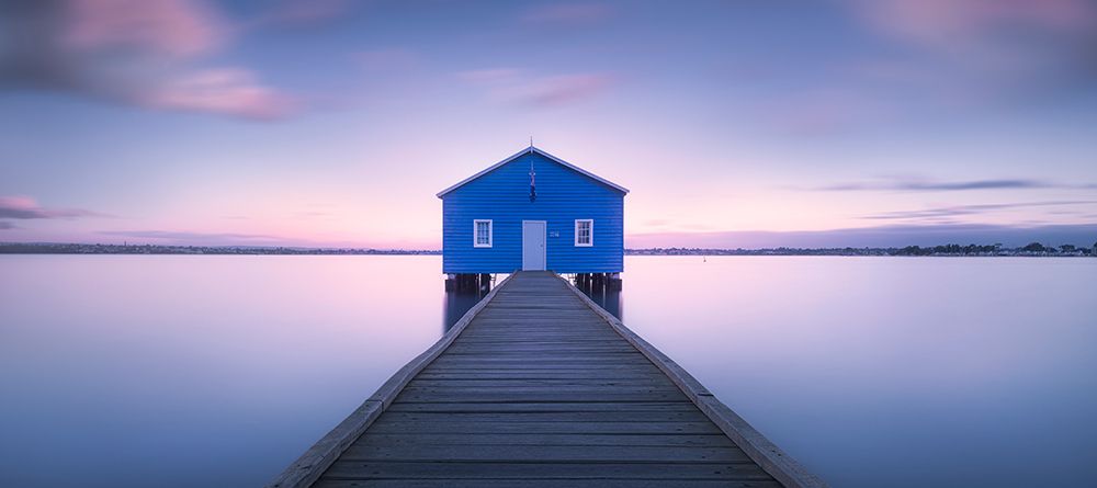 Boathouse art print by Richard Vandewalle for $57.95 CAD