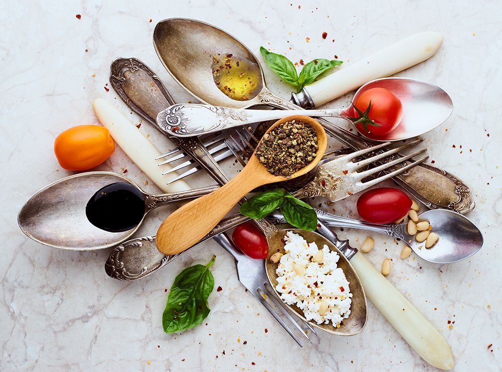 Spoonsasalad art print by Aleksandrova Karina for $57.95 CAD