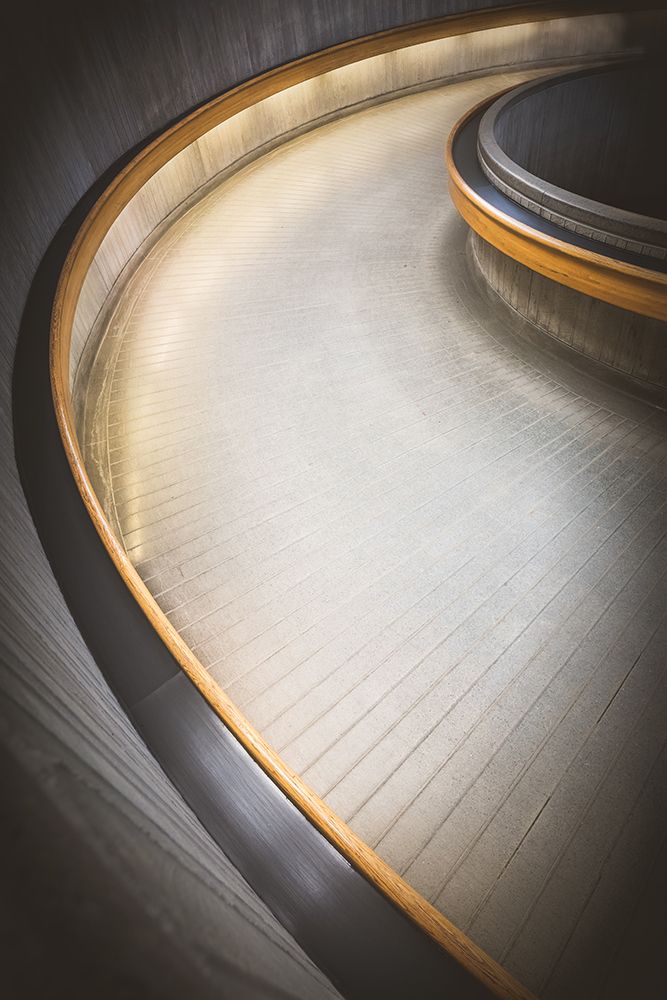 Staircase At Ottawa Train Station art print by Richard Huang for $57.95 CAD
