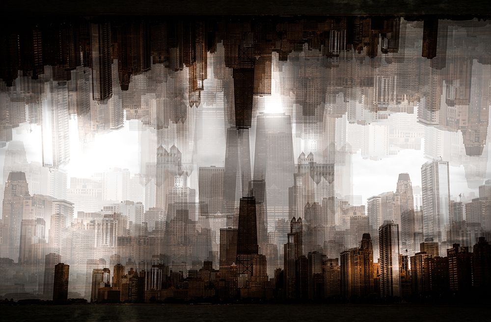 Chicago Skyline art print by Carmine Chiriaco for $57.95 CAD