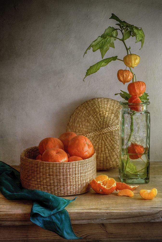 Still Life With Clementines art print by Mandy Disher for $57.95 CAD