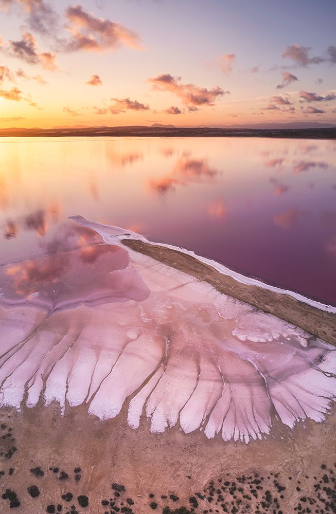 Pink Lake art print by Antonio Carrillo Lopez for $57.95 CAD