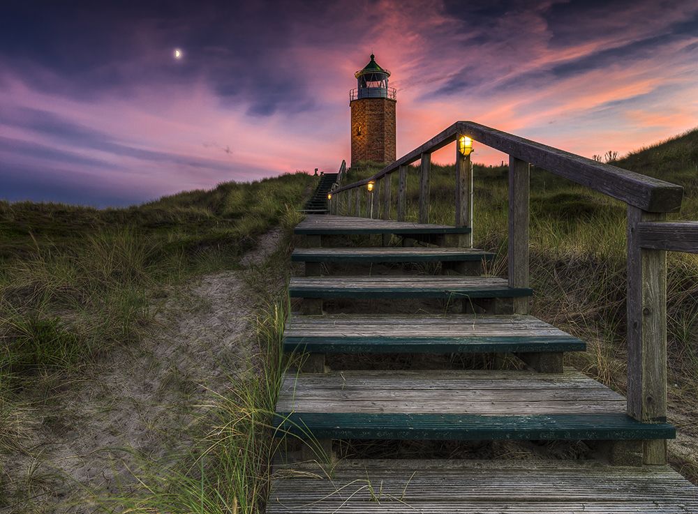 Way To Lighthouse art print by Thomas Siegel for $57.95 CAD