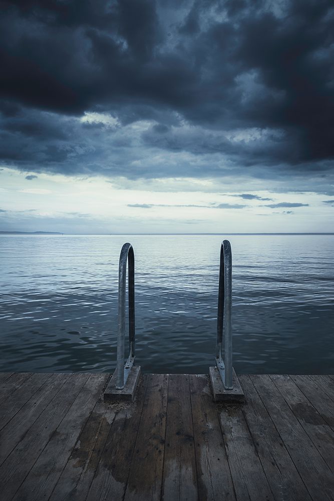 Moody Jetty art print by Christian Lindsten for $57.95 CAD