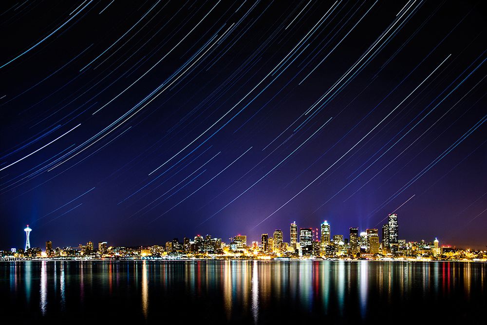 Seattle Stars art print by Victor Dallons for $57.95 CAD