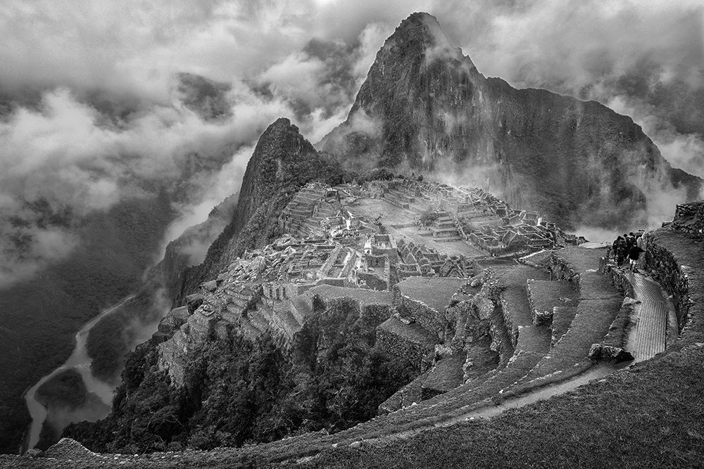 Fog In The Machu Picchu art print by Richard Huang for $57.95 CAD