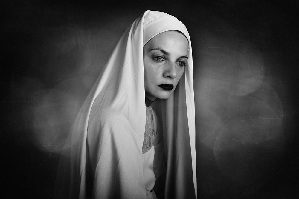 The Nun art print by Alexandra Fira for $57.95 CAD