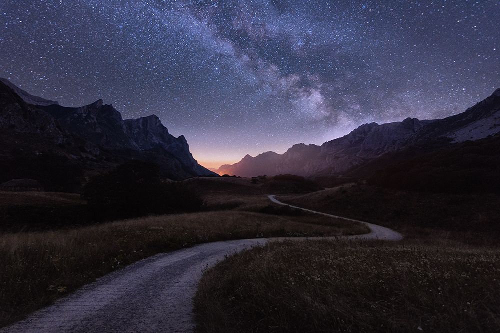 walking the stars art print by Sergio AbeVilla for $57.95 CAD