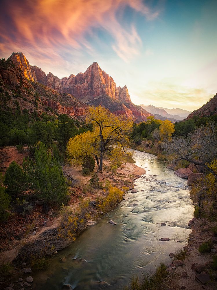 Zion National Park art print by Michael Zheng for $57.95 CAD
