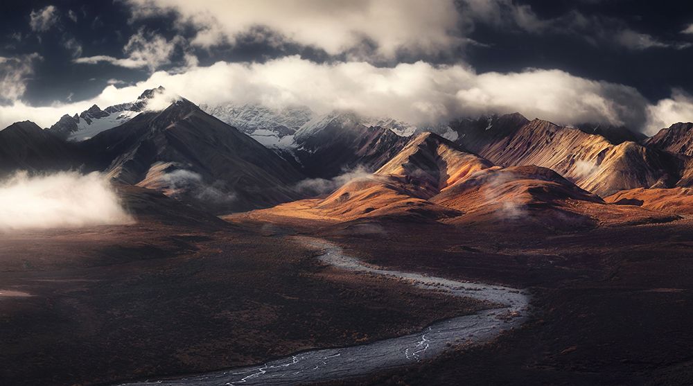 Alaska Range art print by Jerrywangqian for $57.95 CAD