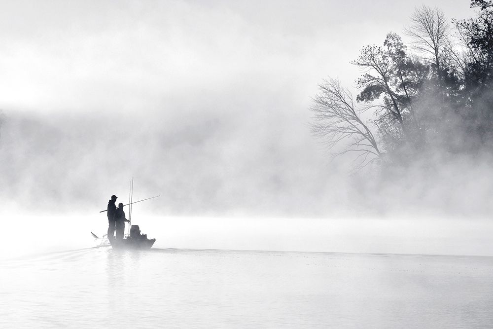 Morning fishing 5 art print by Eric Zhang for $57.95 CAD