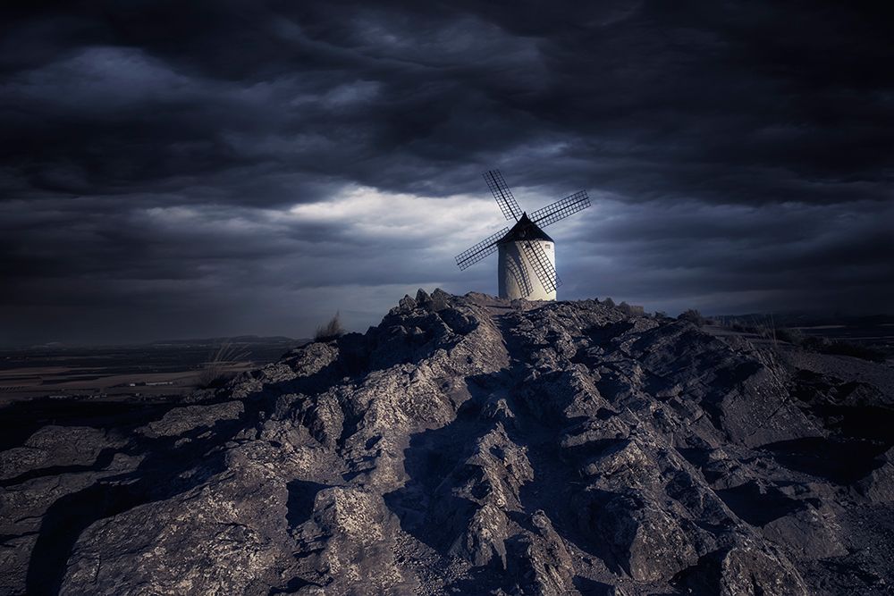 Windmill art print by Jose Garcia for $57.95 CAD