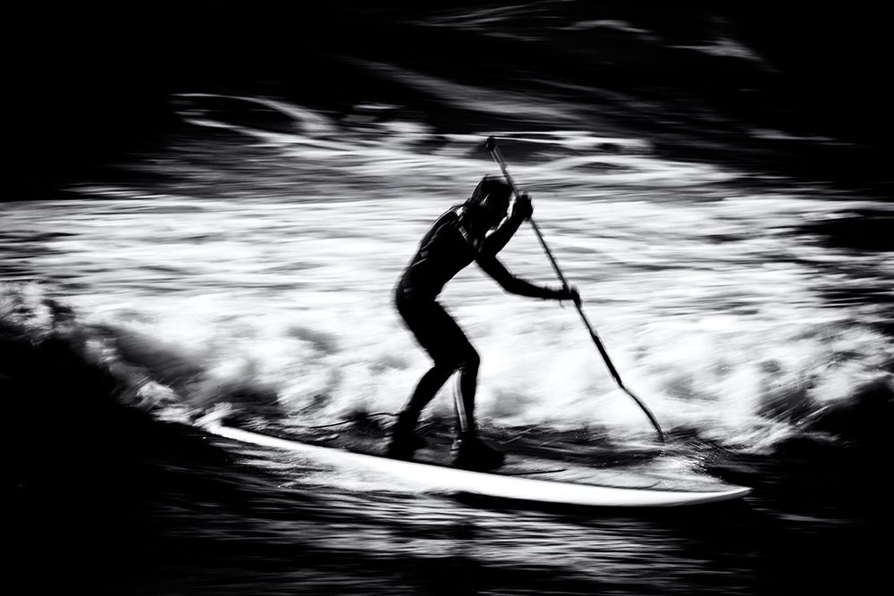 Paddle surf 2 art print by Massimo Della Latta for $57.95 CAD