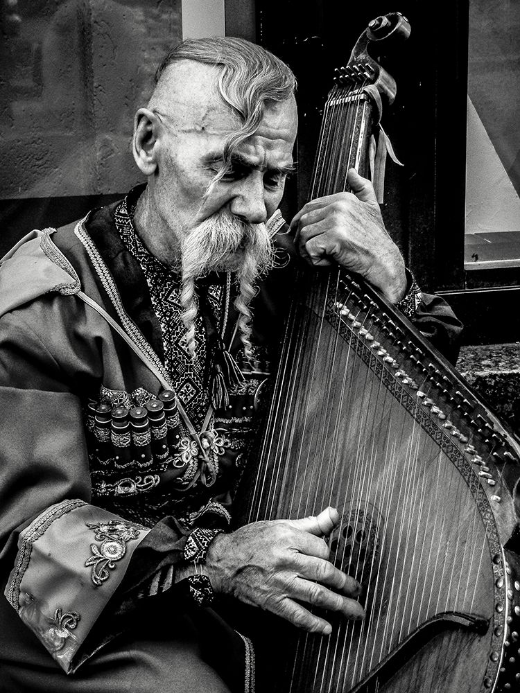 Cossack With Zither - Cosaco Con Citara art print by Dave Kustom Shots for $57.95 CAD
