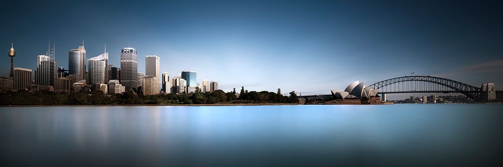Silence of Ms. Macquaries Skyline art print by Akira Takaue for $57.95 CAD