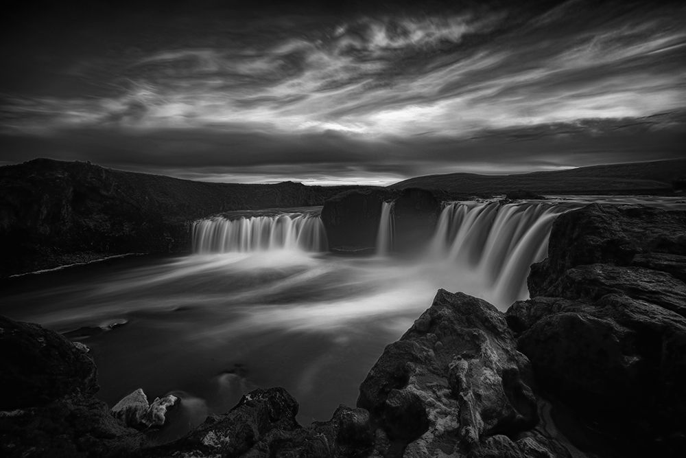 Dramatic Godafoss art print by Saskia Dingemans for $57.95 CAD